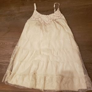 Off White Laced Dress